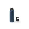 Bouteille Isotherme Publicitaire En Inox Recyclé 590Ml Nicklaus Bleu Marine, Marquage