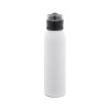 Gourde Publicitaire En Inox Recyclé 670Ml Lemieux Blanc, Vue 3