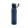 Gourde Publicitaire En Inox Recyclé 670Ml Lemieux Bleu Marine