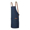 Tablier Publicitaire En Coton Recyclé 220G Cardamom Bleu Marine