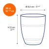 Verre Personnalisé En Verre Trempé 360Ml Gigogne Dimensions