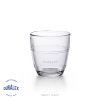 Verre Expresso Publicitaire En Verre Trempé 90Ml Gigogne Transparent, Logo Gravé En Partie Inférieure
